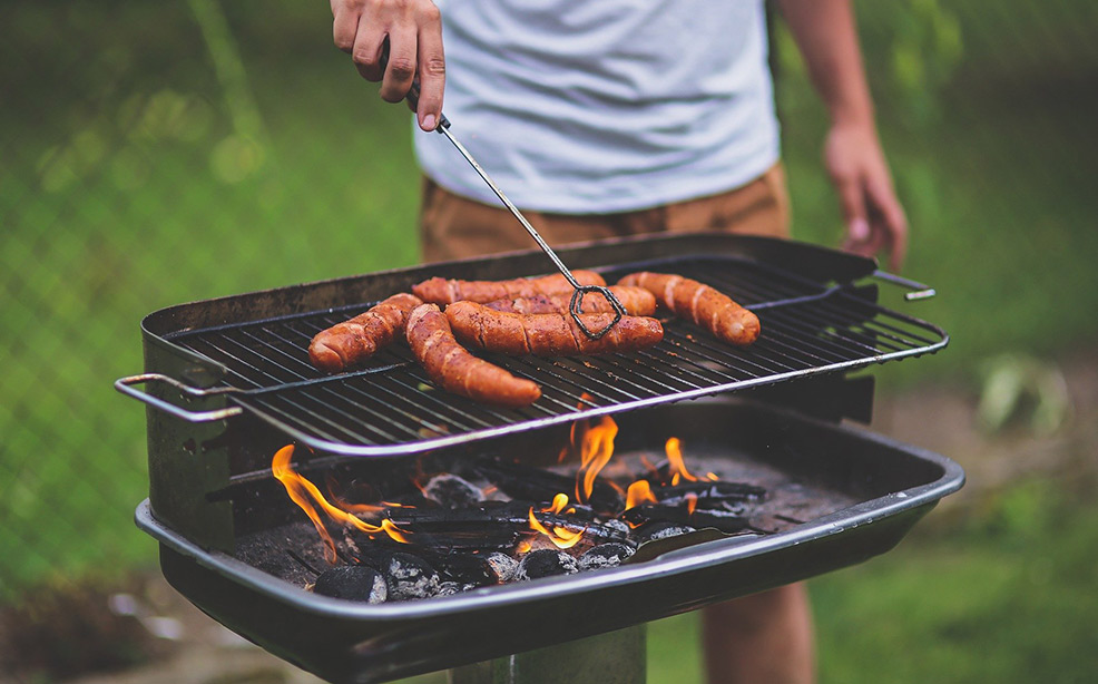 camping location barbecue