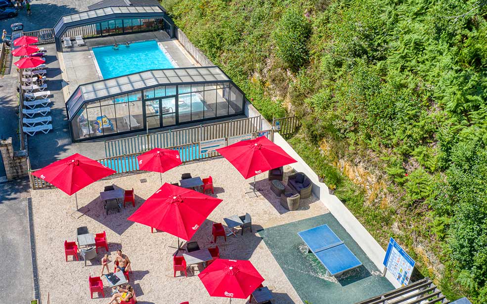 camping piscine la plage correze