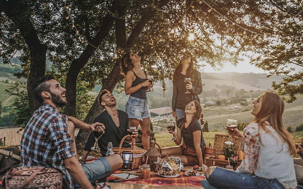 vakantie met vrienden correze